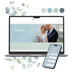 Szablon “Niebiański Eukaliptus"